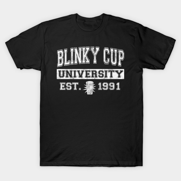 Blinky U - White Logo T-Shirt-TOZ